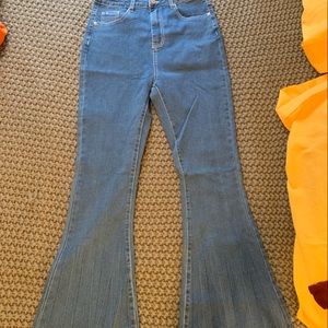 Bell bottom jeans